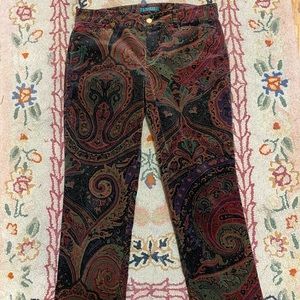 Ralph Lauren velvet pants